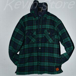 Cloudveil mens  shirt jacket‎ Quilted Flannel